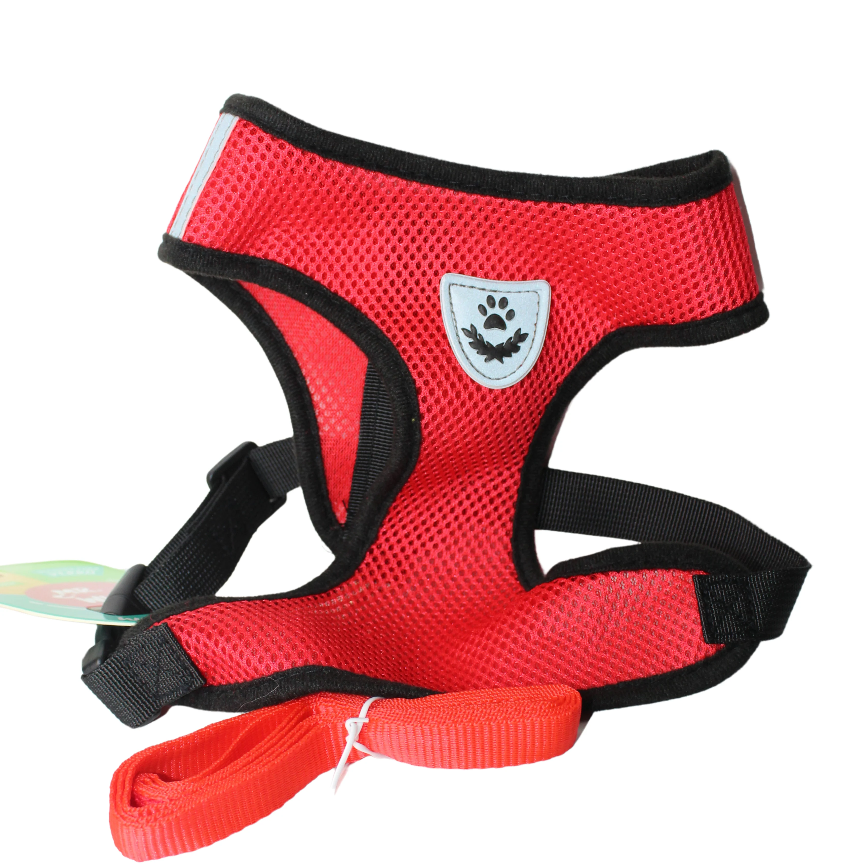 PECHERA CON CORREA PARA PERRO ROJA - Image 3